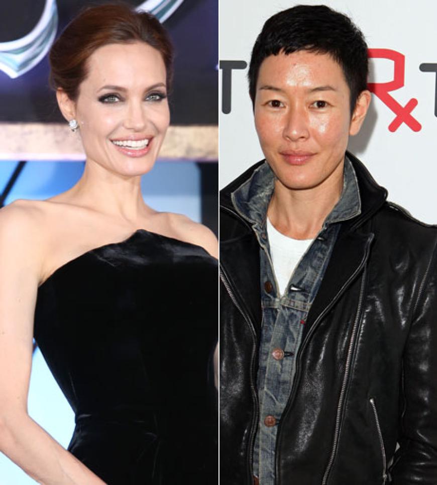 Es war Liebe auf den ersten Blick: Angelina Jolie und Jenny Shimizu