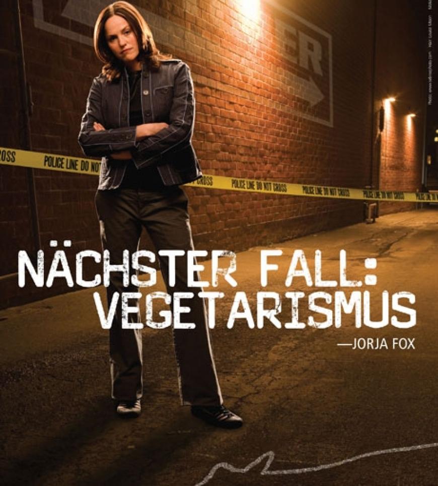 CSI-Star Jorja Fox. Foto Copyright: PETA