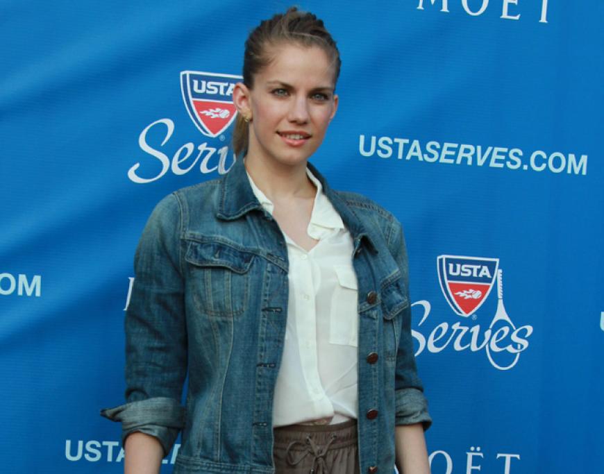 Schauspielerin Anna Chlumsky gehört zu den zahlreichen Star-Gästen der US Open