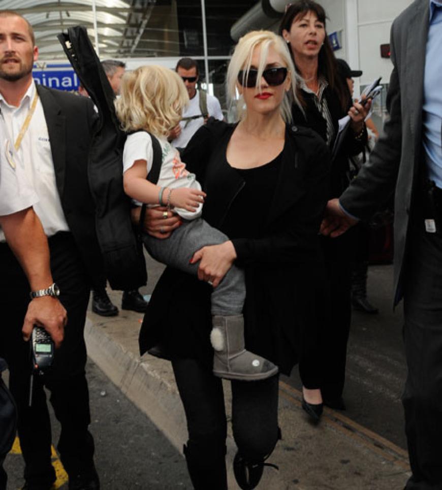 Auch Gwen Stefani und ihr Sohn Zuma bereisen die Welt gemeinsam