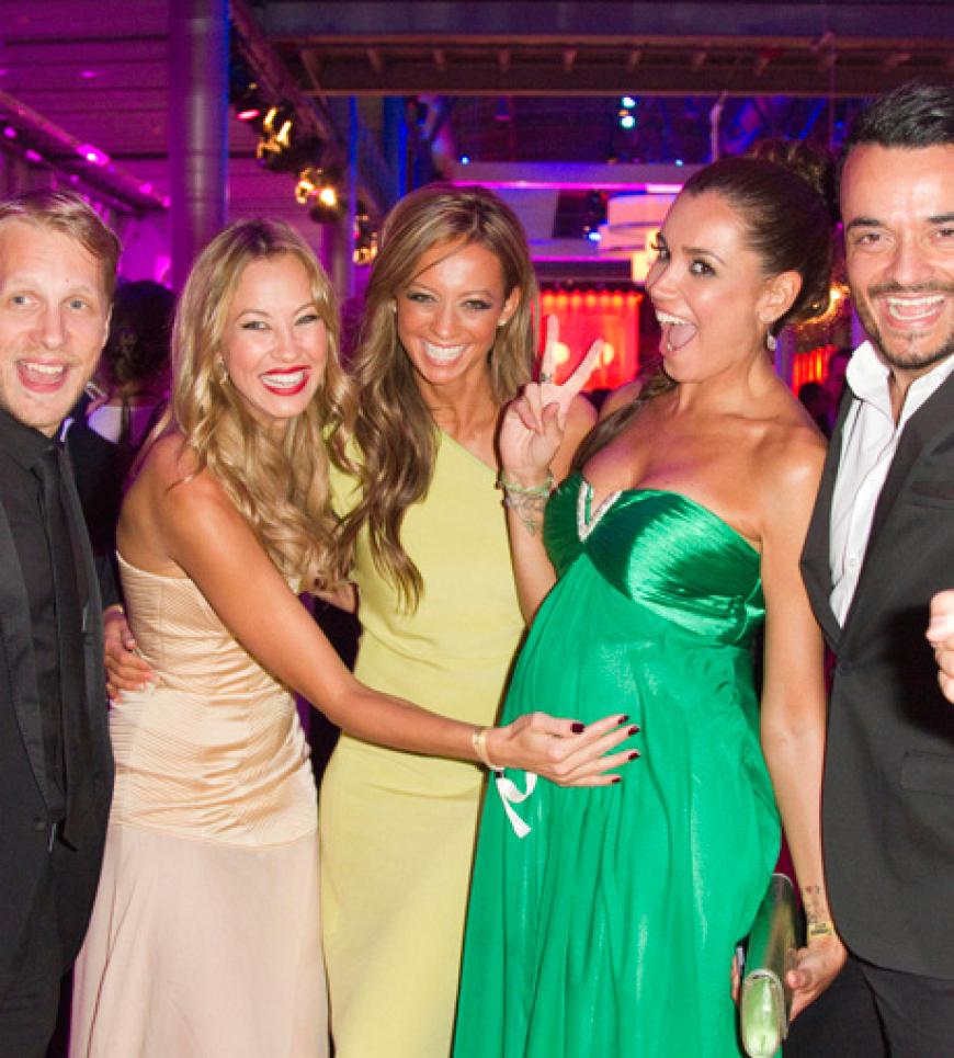 Oliver Pocher, Alessandra Sandy Pocher, Kate Abdo, Jana-Ina Zarella, Giovanni Zarella
