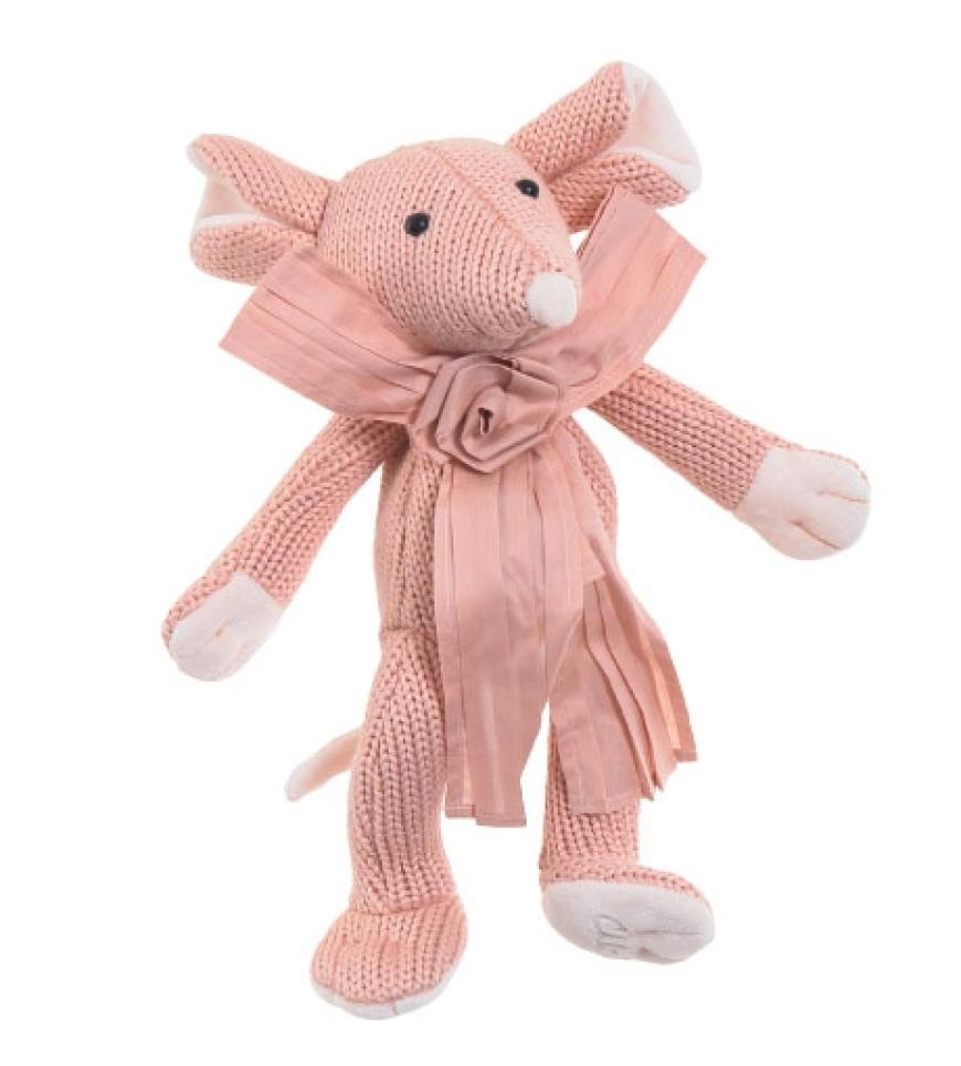 Für die Nichte: Strickmaus aus Kashmir von Chloé, ca. 75 Euro