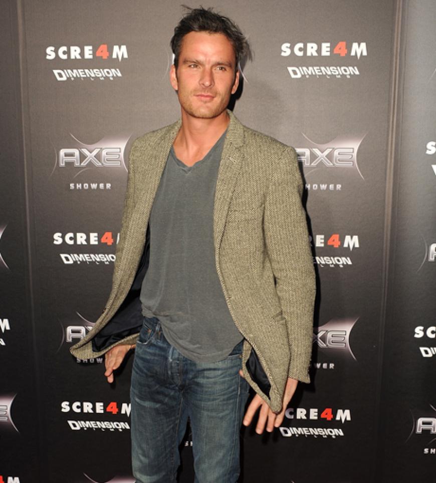 Balthazar Getty kommt zur Premiere nach Los Angeles, um sich den blutigen Horror-Film anzusehen