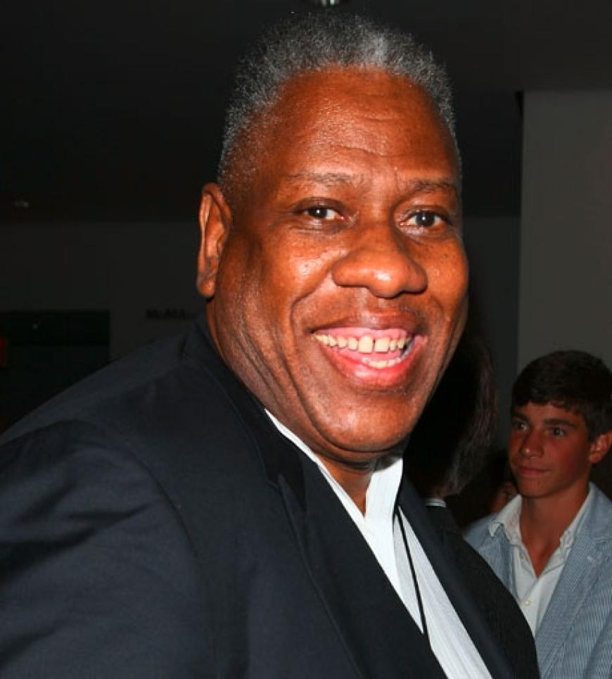 Vogue-Kolumnist Andre Leon Talley durfte bei der Premiere von