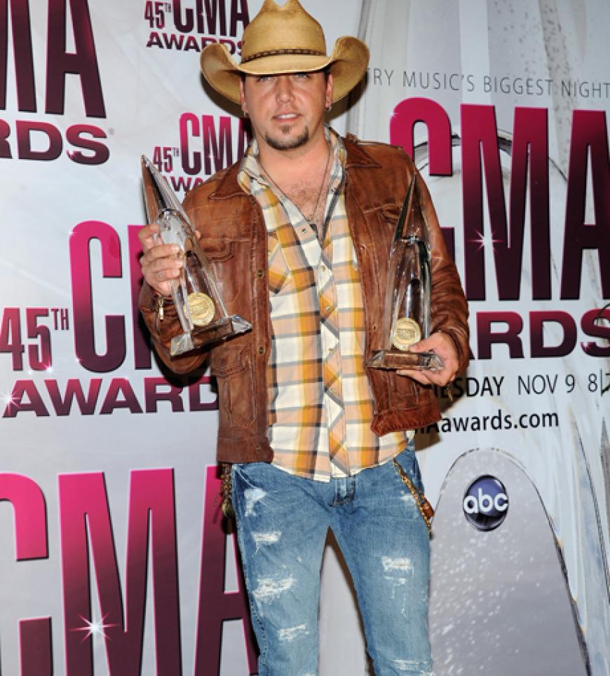 Jason Aldean freute sich über seine Country Music Awards