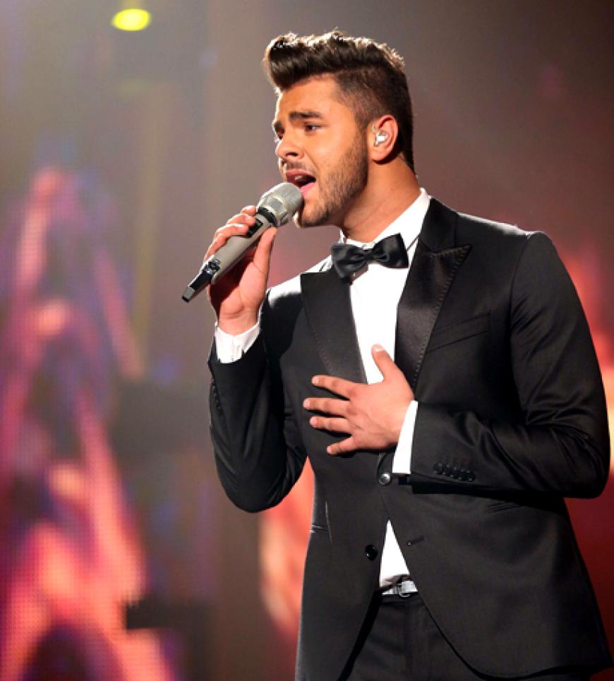 Auch der Drittplatzierte wurde in das Finale eingeladen. Ricardo Bielecki sang für seine Fans
