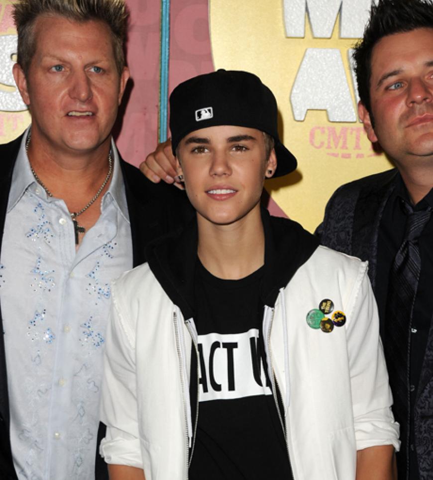 Justin teilete sich den Preis gerne mit den