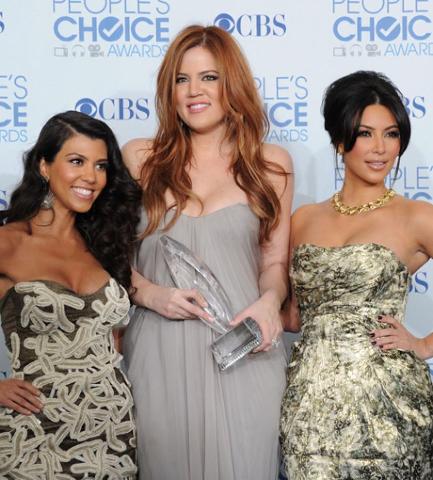Fast nie solo unterwegs: die drei Schwestern Kourtney, Khloe und Kim Kardashian