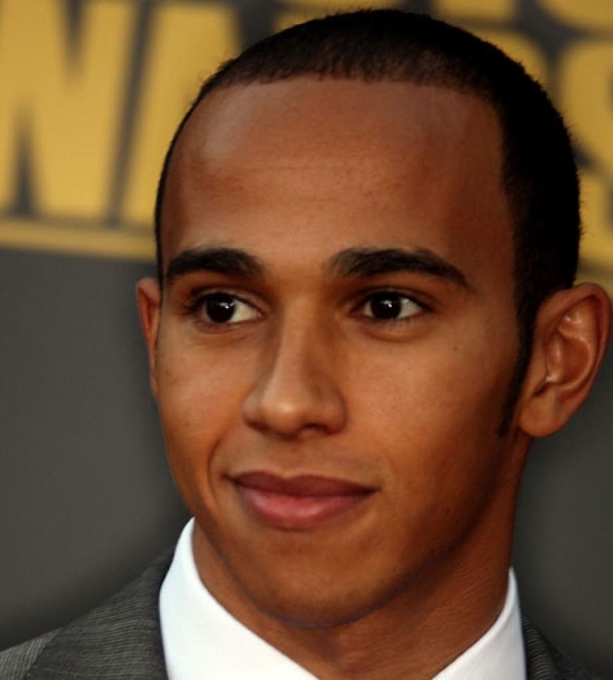 Ihr Verlobter und Formel-1-Weltmeister Lewis Hamilton