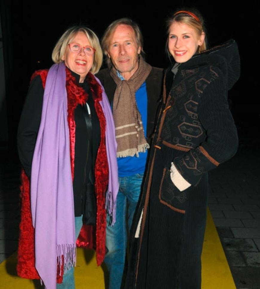 Mochten den neuen Mini: Horst Janson mit Ehefrau Hella und Tochter Laura