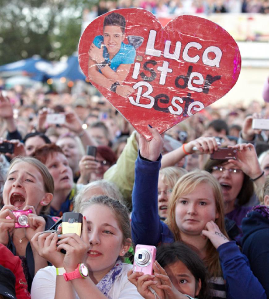 ...und versetzt seine Fans in Extase
