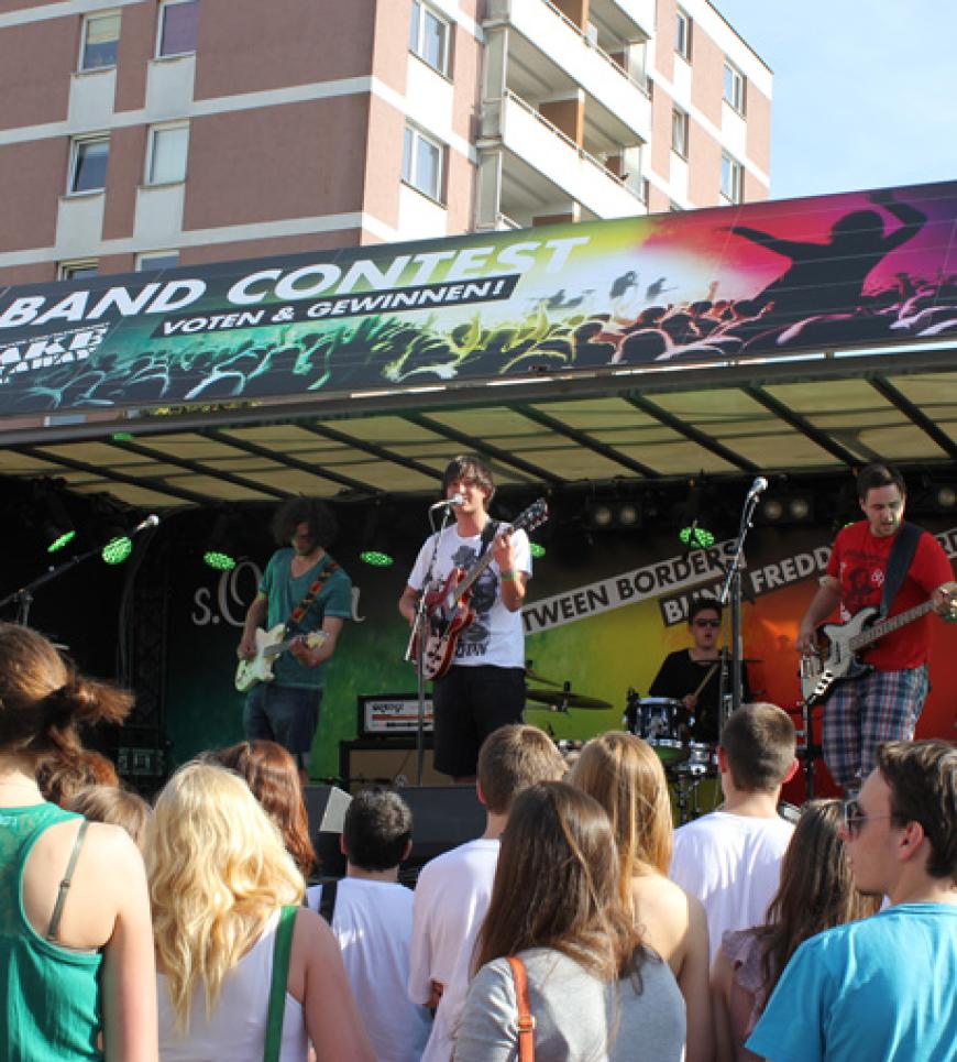 Sie rockten die Bühne: die Bands, die bei der s.Oliver Roadshow auftreten dürfen, sind einen Schritt näher und dürfen vielleicht beim Rock am Ring im Juni live performen