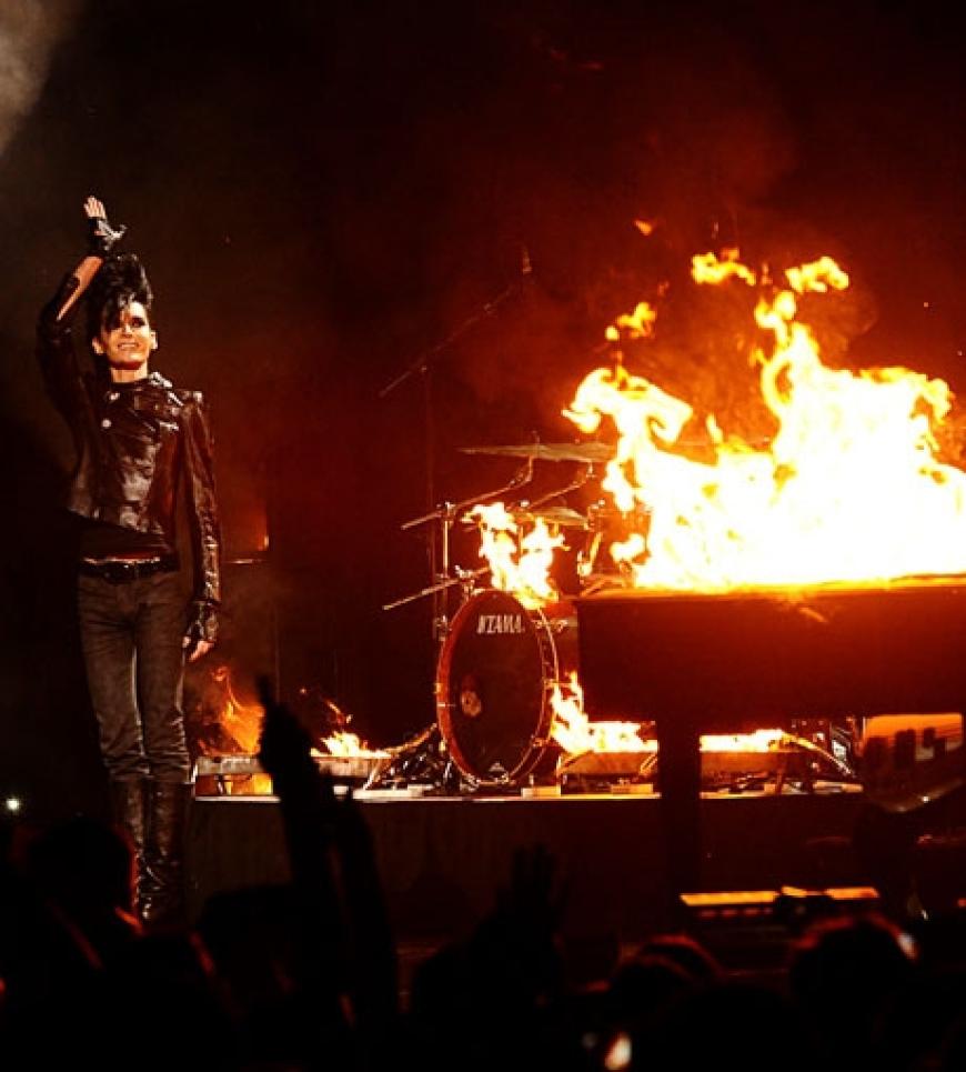 Was für eine Show! Die Jungs von