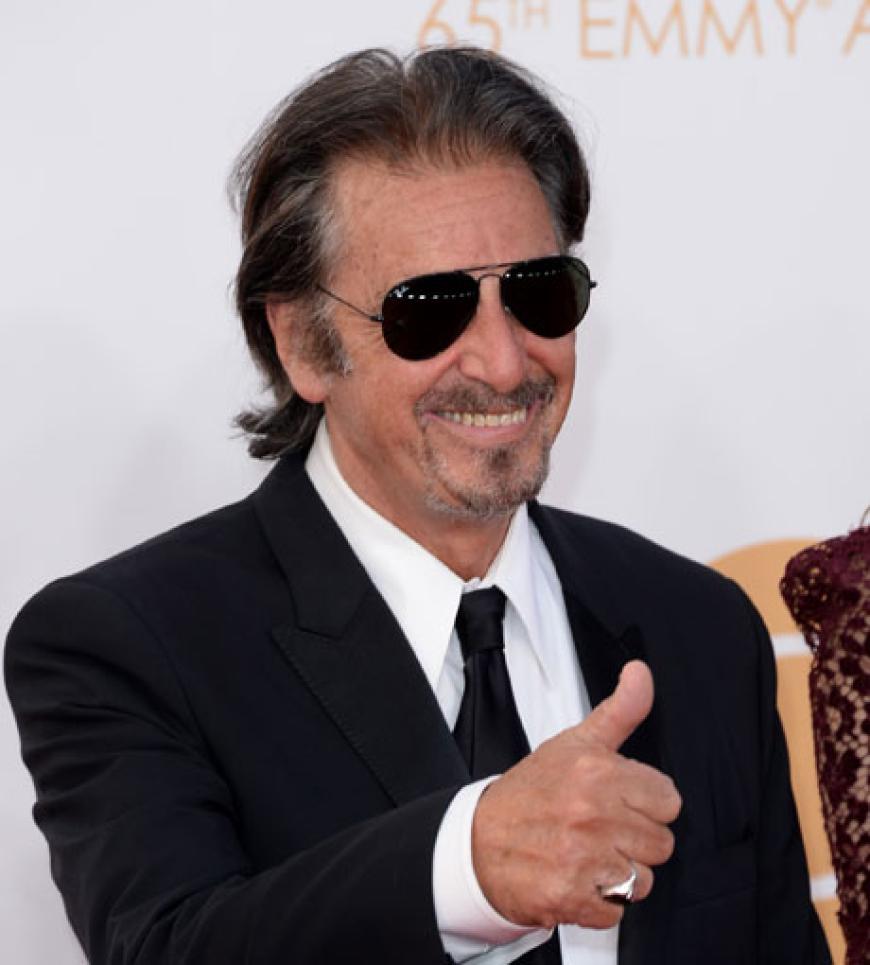 Den kennen wir doch! Al Pacino ließ sich die Party nicht entgehen