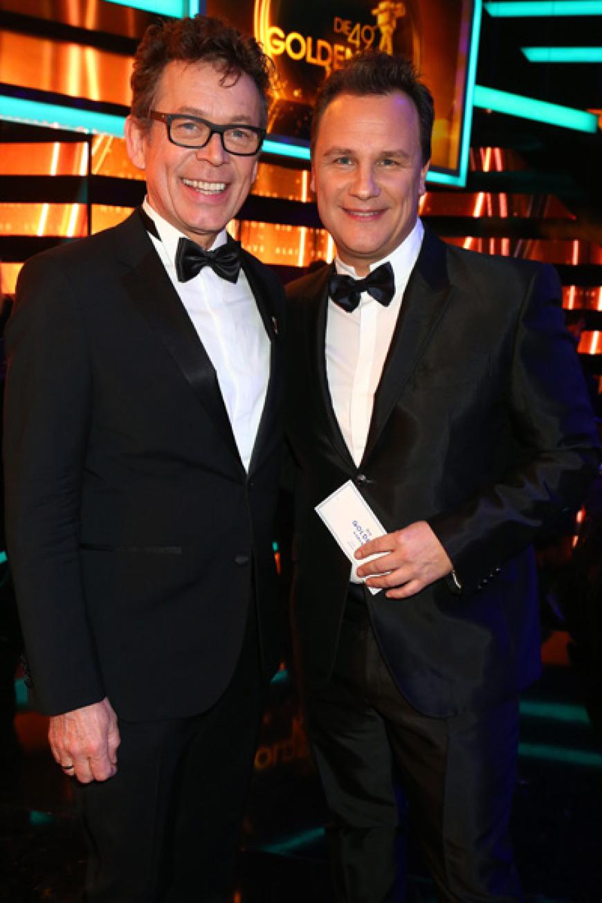 Guido Maria Kretschmer (r.) und Lebensgefährte Frank Mutters