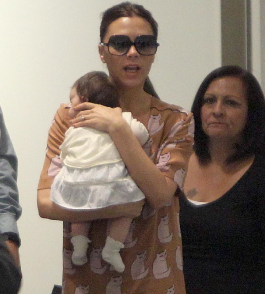 Shopping mit Mami: In New York geht Victoria Beckham (schon wieder erschlankt!) mit ihrer Tochter einkaufen