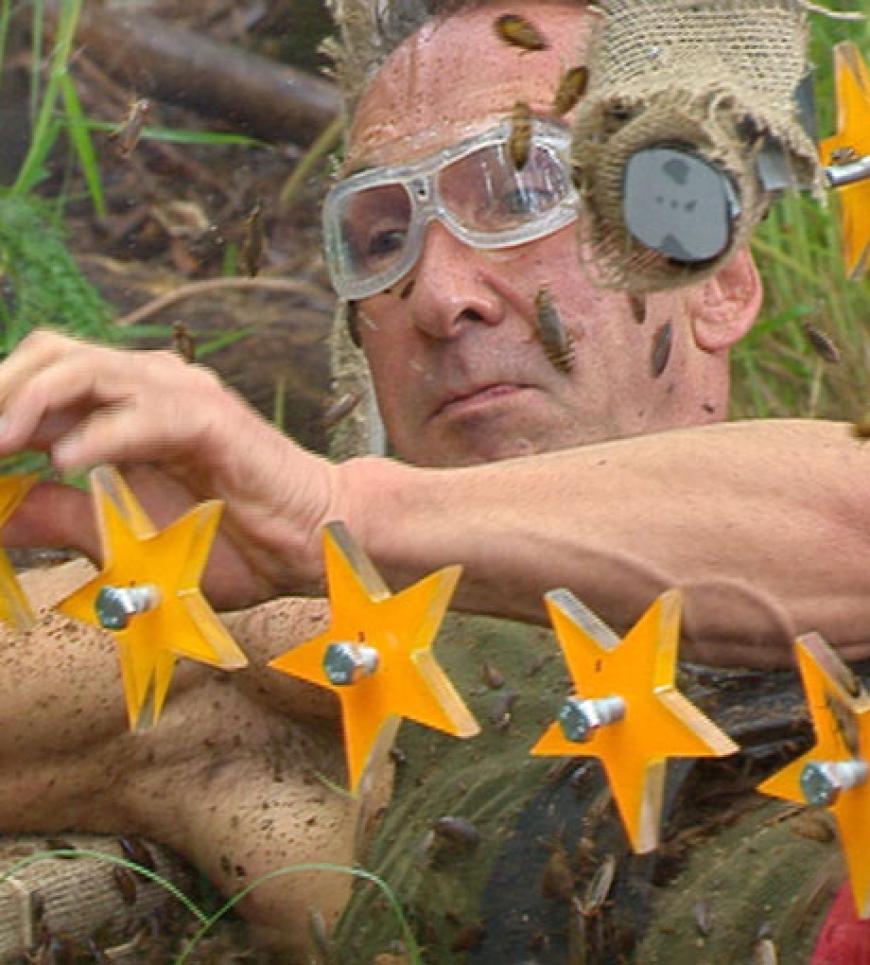 Tag 11 im Dschungelcamp. Jochen Bendel wird von seinen Camp-Mitbewohnern in die Prüfung geschickt. âIch gebe 150 Prozent