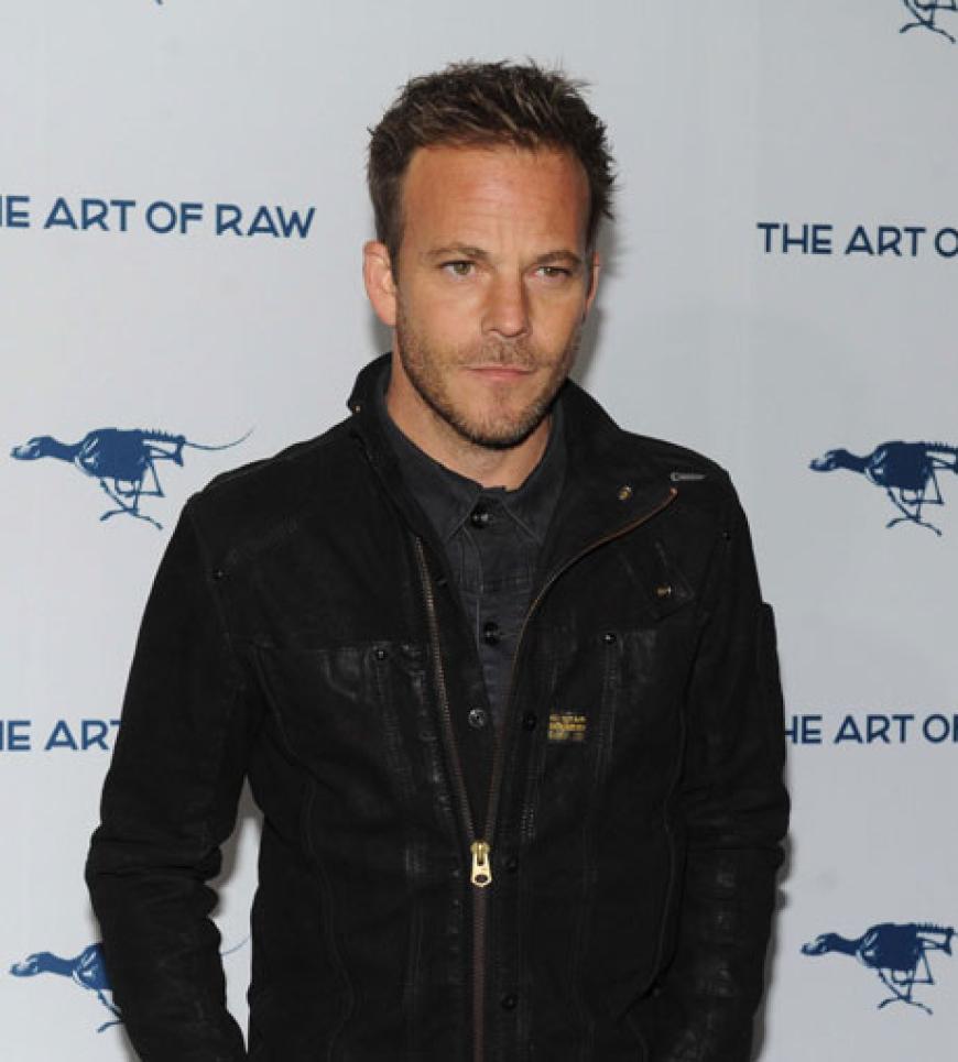 US-Schauspieler Stephen Dorff bei der der Show von G-star