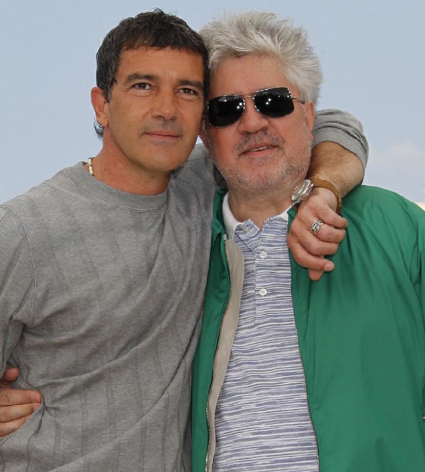 Tag 9 in Cannes: Zwar reiste der spanische Schauspieler Antonio Banderas zu Beginn der Filmfestspiele an, aber erst am Donnerstag präsentierte er gemeinsam mit Erfolgsregisseur Pedro Almodovar