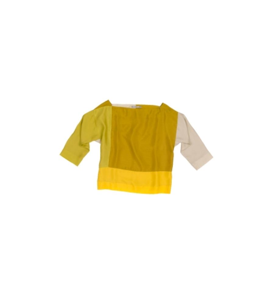 Gelb: Top im Grafik-Look von Cos,
ca. 40 Euro