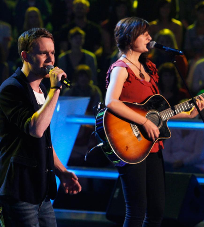 Am Ende setzt sich Eva durch - und steht im Team Nena in den Live-Shows!