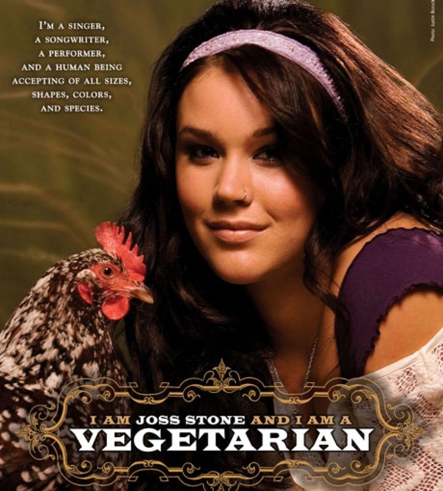 Joss Stone. Foto Copyright: PETA