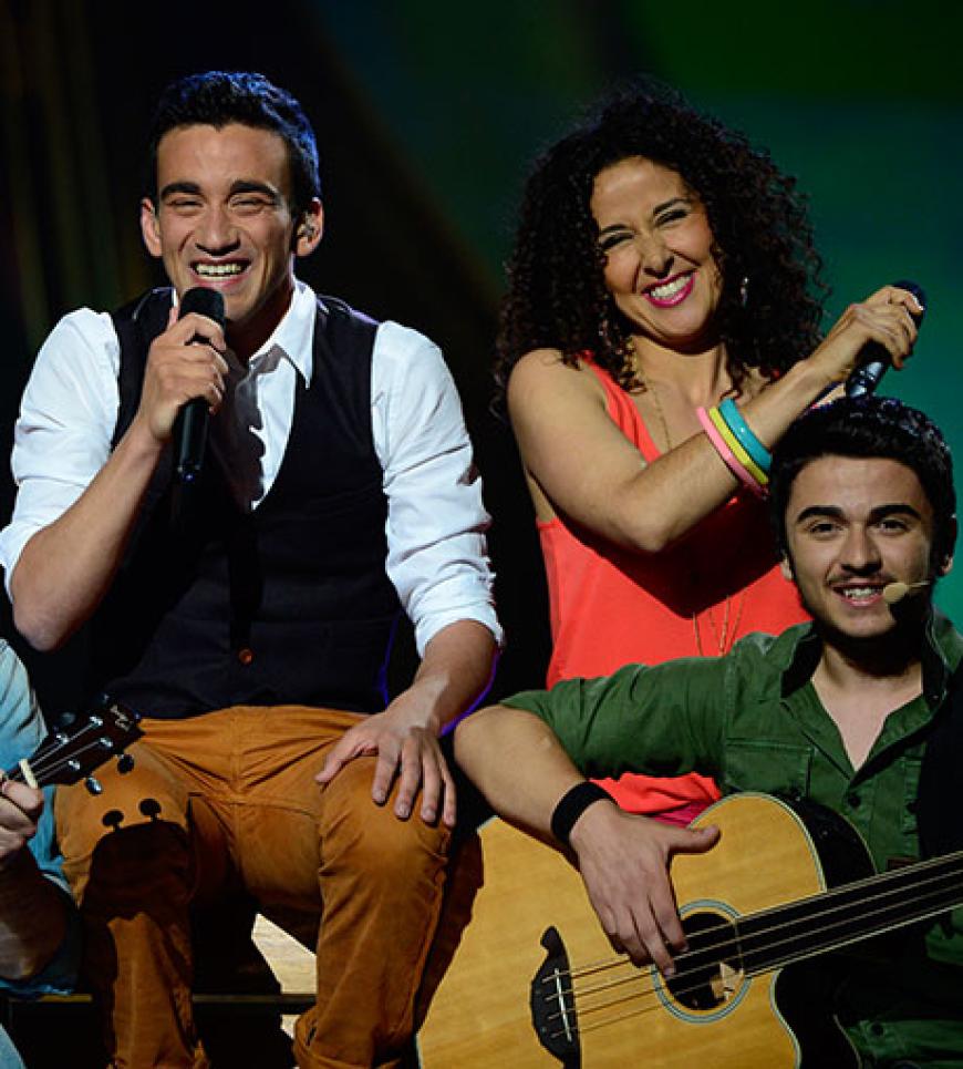 Platz 8 für die lustige Truppe Gianluca aus Malta und ihren Hit