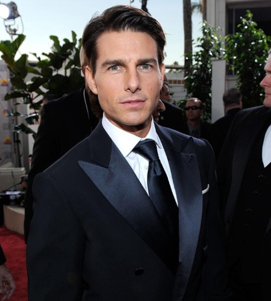 Tom Cruise nahm diesmal keinen Preis entgegen, sondern durfte den Globe für den besten Film überreichen.