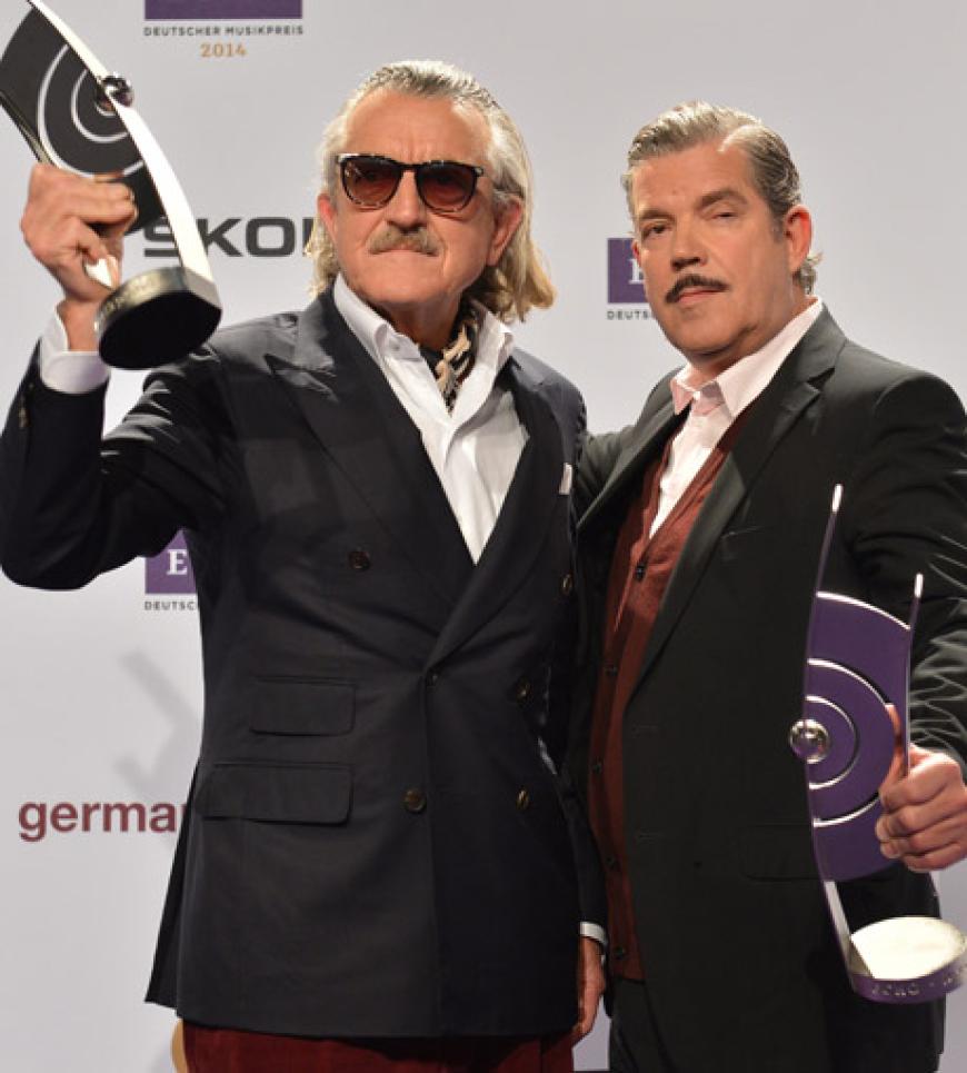 Dieter Meier und Boris Blank der Band Yello