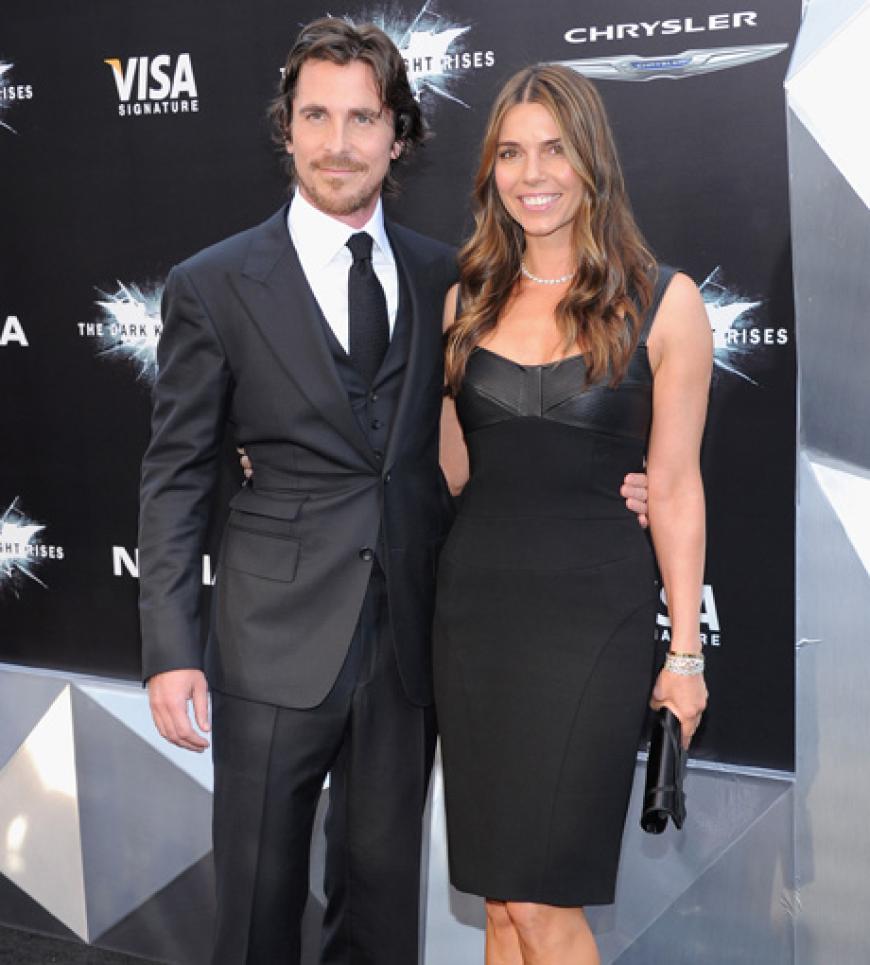 Christian Bale kam in Begleitung seiner Frau Sibi Blazic