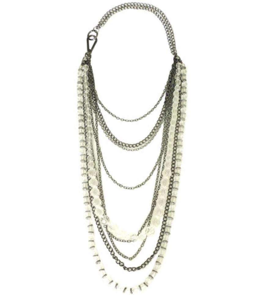 Pompös: Kette von Marlene Birger, ca. 159 Euro.
Erhältlich über quartier-deluxe.com