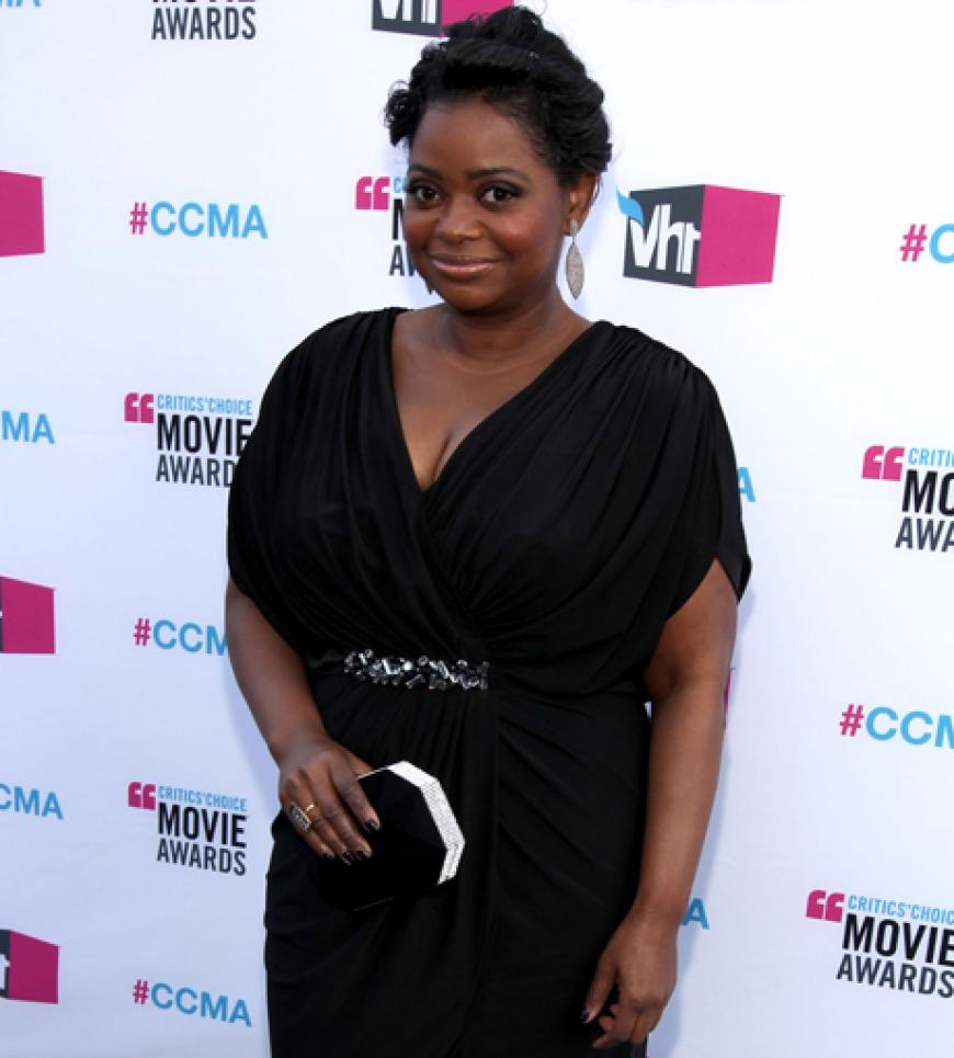 Octavia Spencer war auf Trophäenjagd - mit Erfolg. Sie wurde als