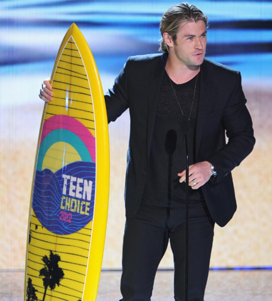 Chris Hemsworth wurde für seine Rollen in
