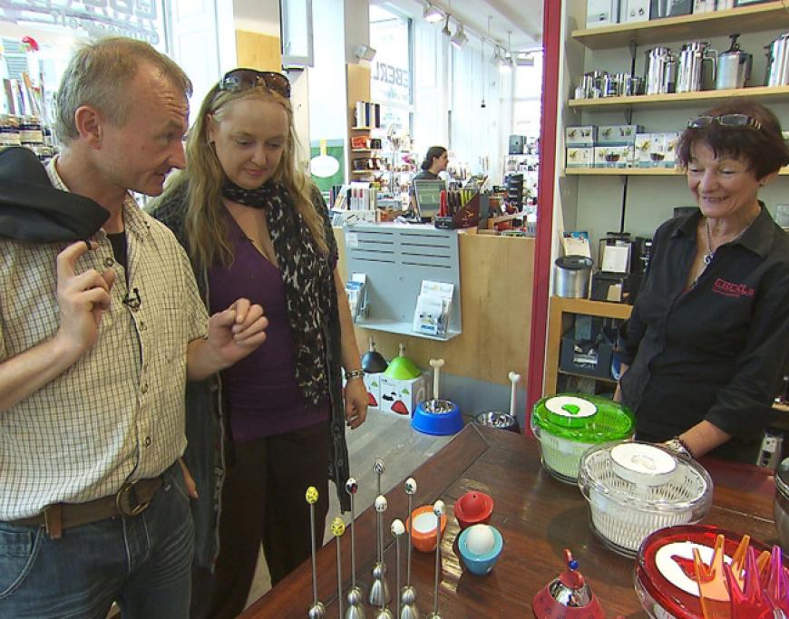 Der holde Hühnerwirt Jürgen und Anja kaufen einen Eierpiekser