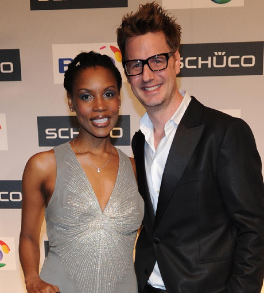 Happy Couple: Comedian Florian Simbeck und seine Frau Stephanie