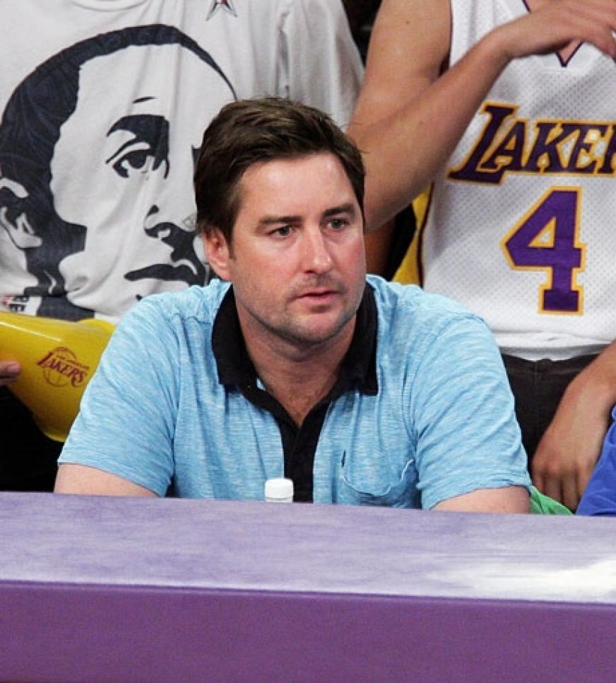 Schauspieler Luke Wilson hoch konzentriert