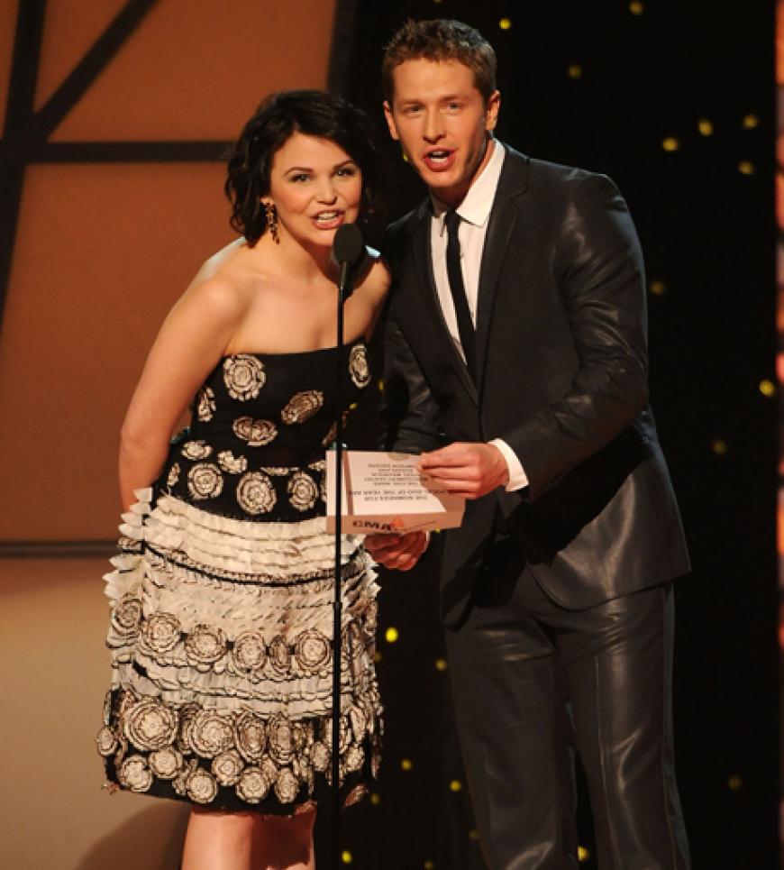 Vergaben gemeinsam einen Award: Ginnifer Goodwin und Josh Dallas