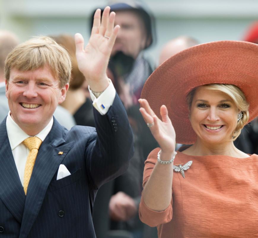 Hoher Besuch in Berlin: Am Montag, 3. Juni 2013, kam das niederländischeKönigspaar, König Willem-Alexander und Königin Máxima, erstmals seit seiner Krönung in die deutsche Hauptstadt. Ihr Aufenthalt dauert zwei Tage