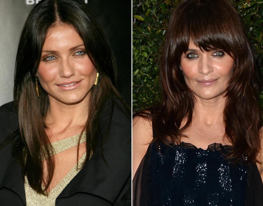 Cameron Diaz und Helena Christensen