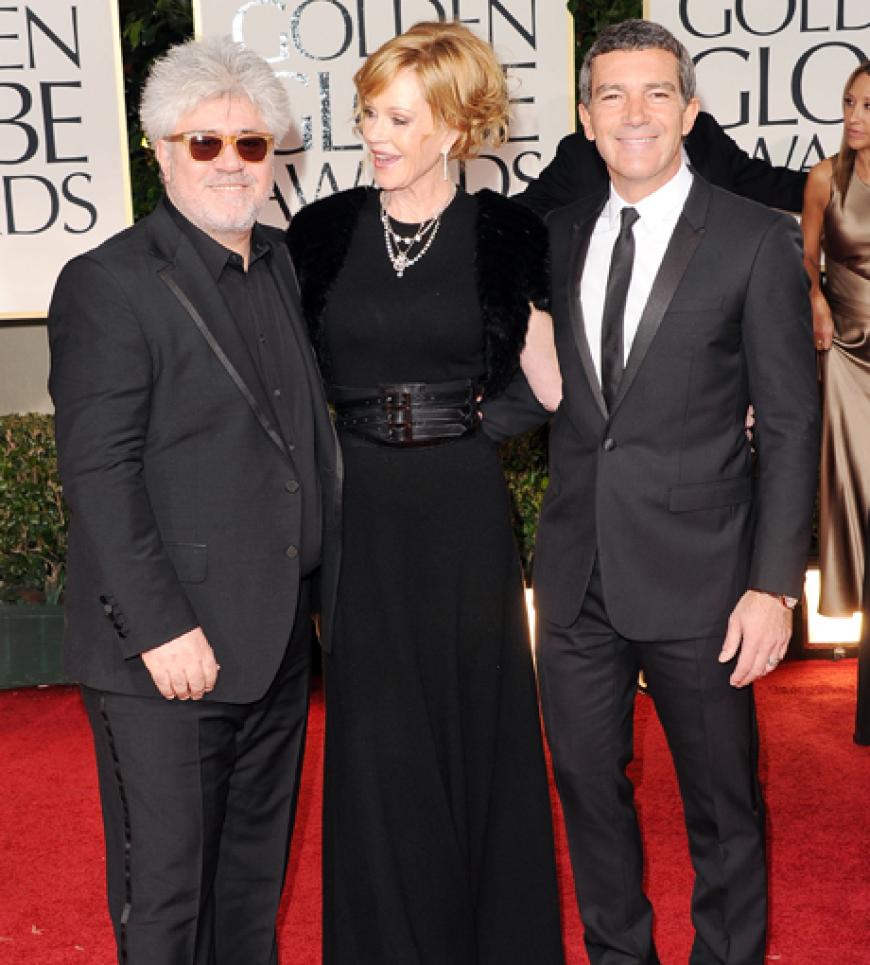 Pedro Almodovar, Melanie Griffith, Antonio Banderas