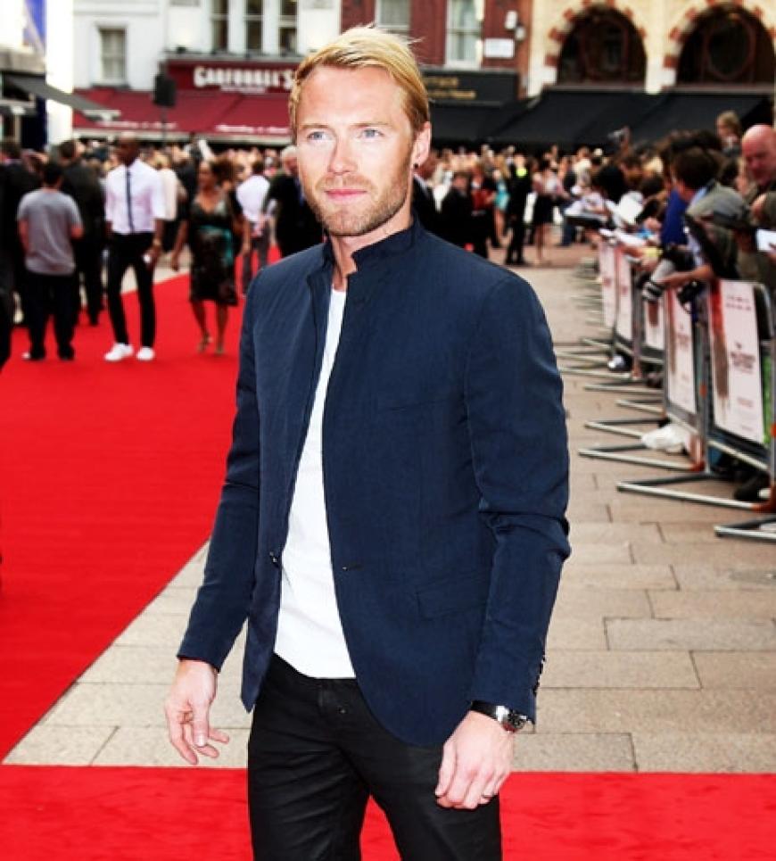 Ronan Keating posiert für die Fotografen
