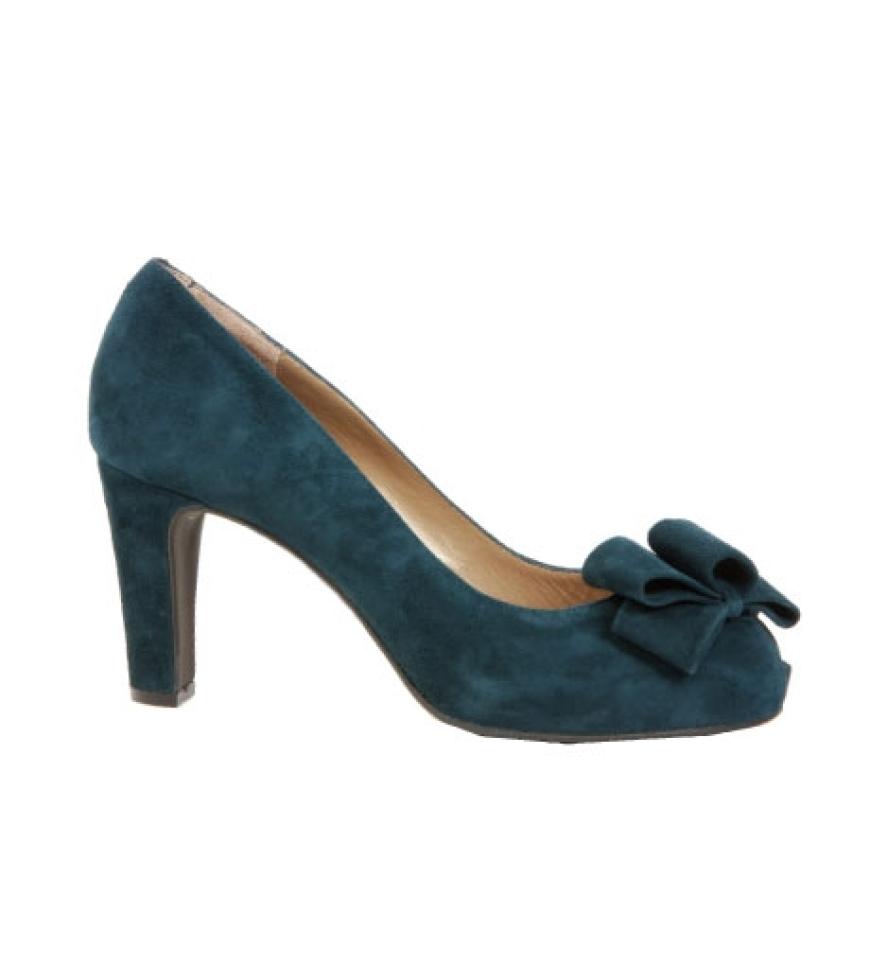 Pumps mit Zierschleife von Unisa, ca. 110 Euro