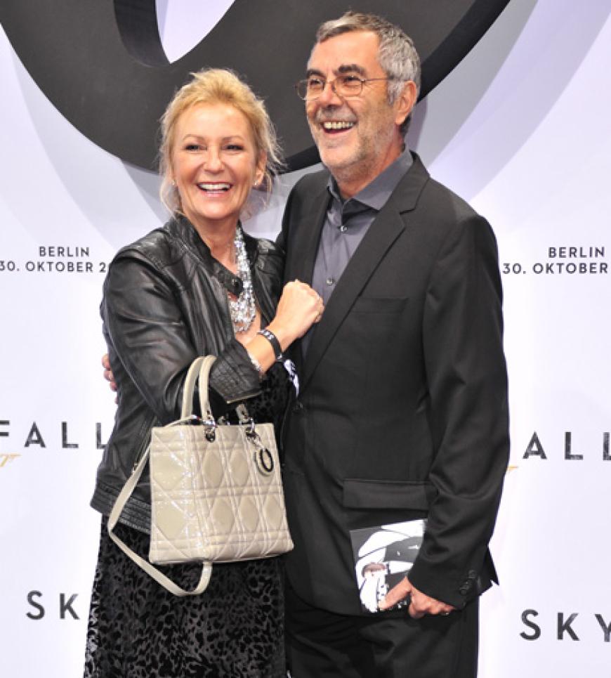 Sabine Christianse mit Ehemann Norbert Medus sind riesige Bond-Fans