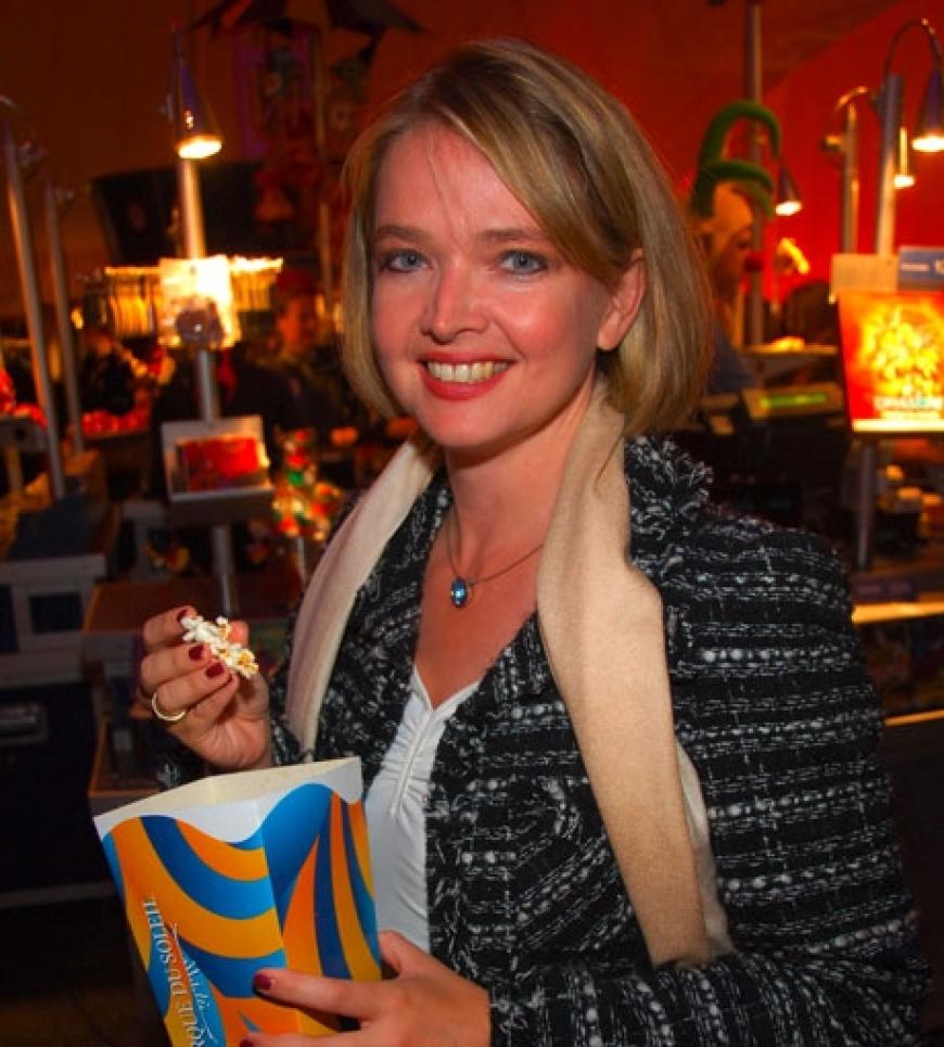 Auch Julia Biedermann war dabei, zeitgleich konnte man Fotos von ihr im