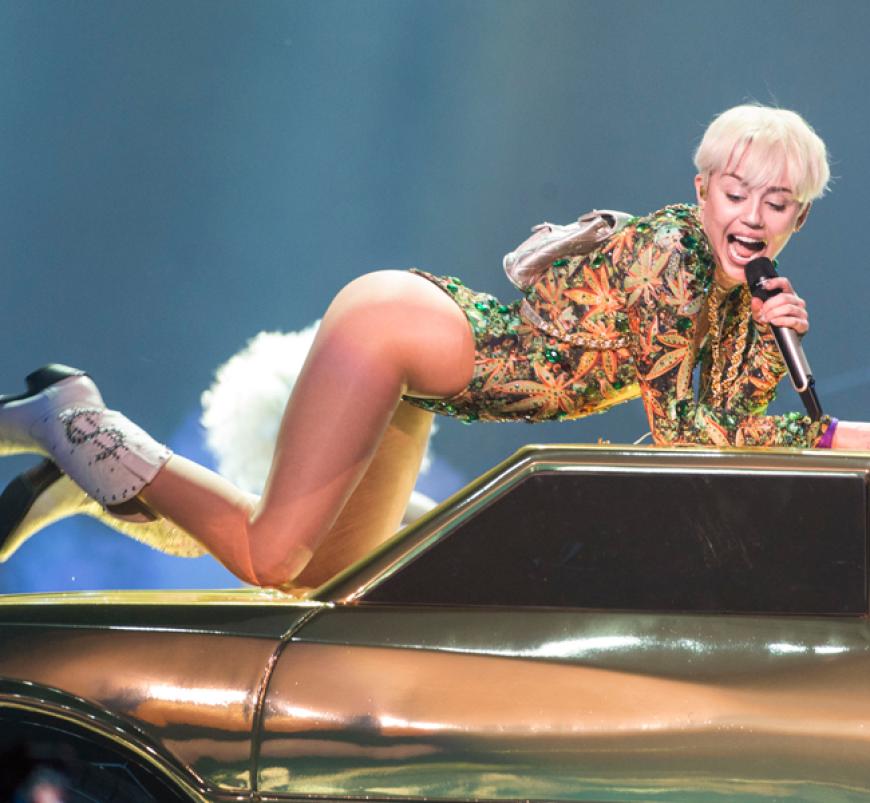 Teenie-Star Miley Cyrus ist seit dem 14. Februar 2014 auf großer