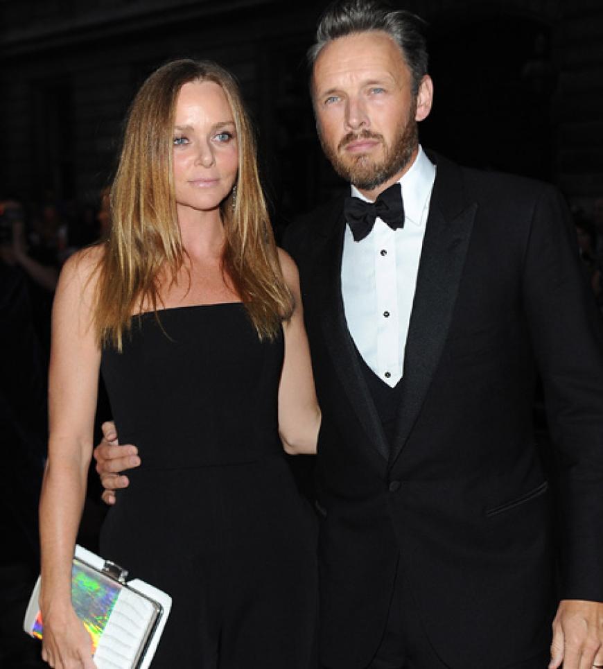 Designerin Stella McCartney mit Alasdhair Willis