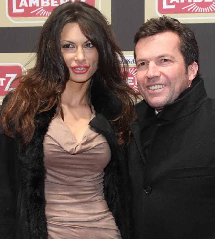 Lothar Matthäus mit seiner aktuellen Freundin