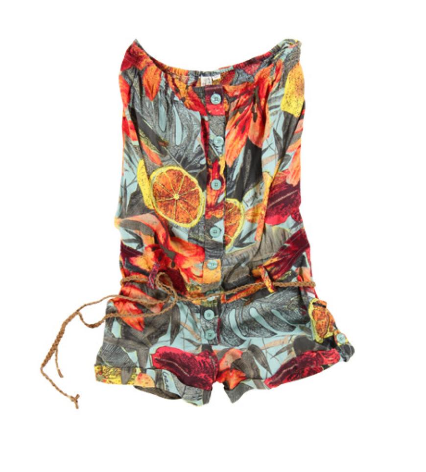 Obstsalat to go! Niedlicher Jumpsuit von Garcia, ca. 40 Euro
