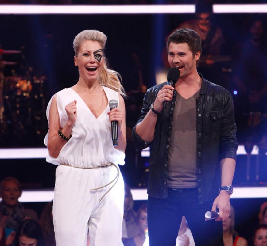 Außerdem in den Liveshows Rock-Elfe Thorunn Egilsdottir (38), die sich mit´ âPlease Sister
