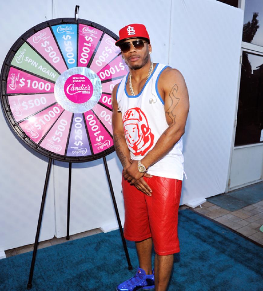 Huh, den gibt's auch noch! It's gettin' hot in here... Es ist Rapper Nelly!